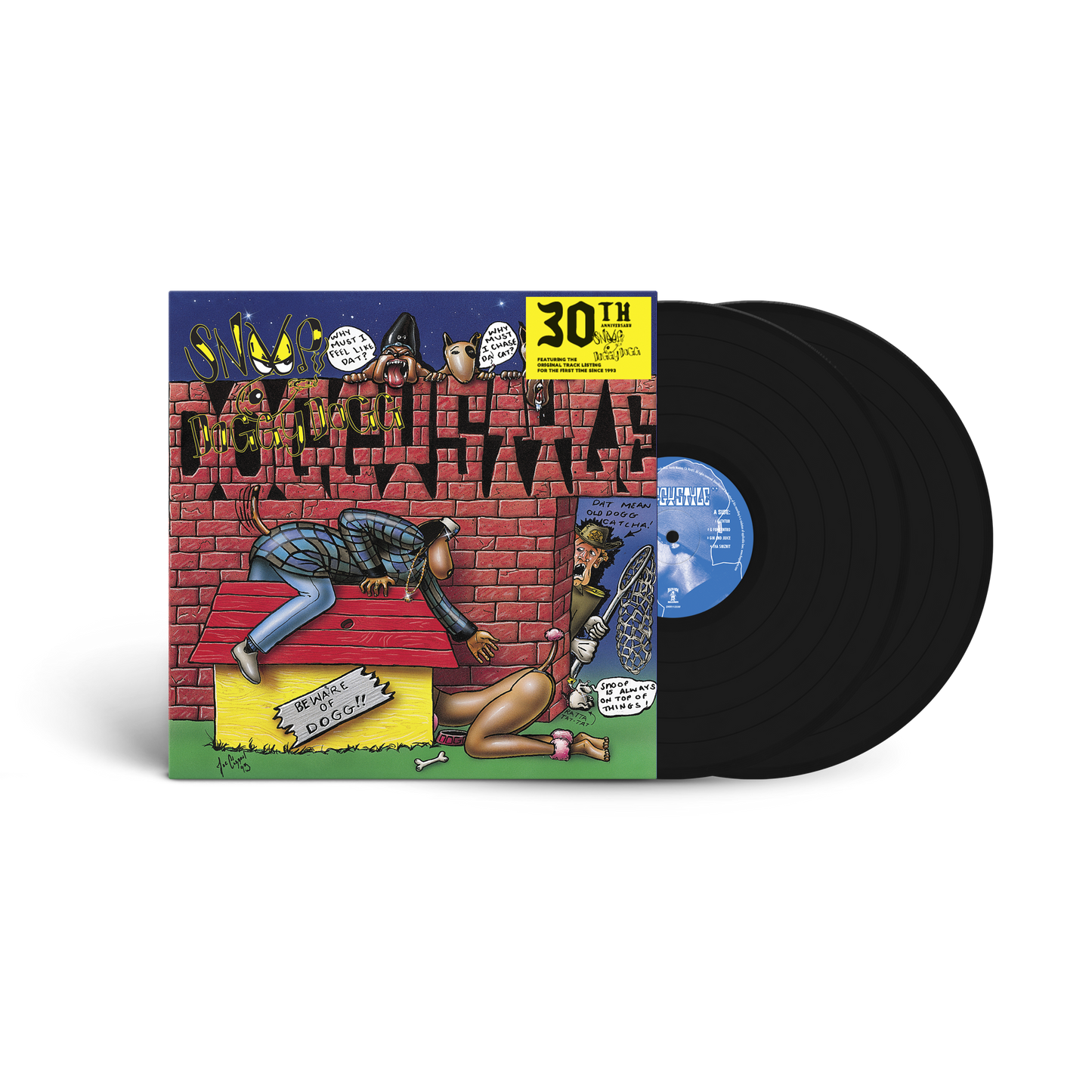 SNOOP DOGG “DOGGYSTYLE 30TH ANNIVERSARY EDITION“ BLACK VINYL